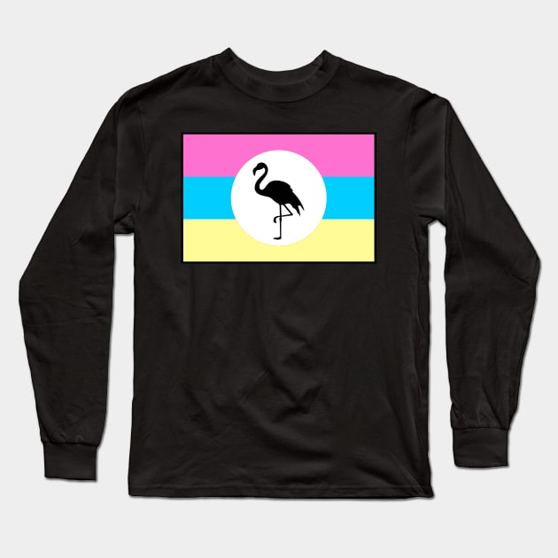 Vaporwave Flag Classic Long Sleeve T-Shirt by bluescreen